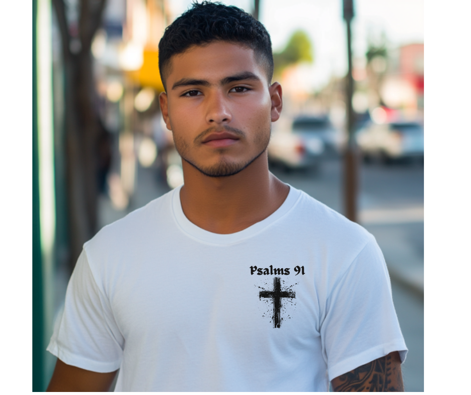 Psalm 91 Cross Over Chest