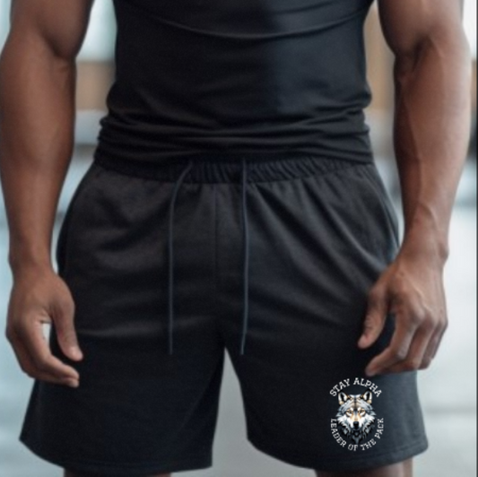 men black gym shorts